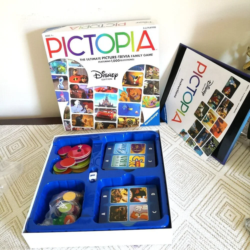 Pictopia - Family Trivia Game: Disney Edition | Interactive Quiz |Social Bonding